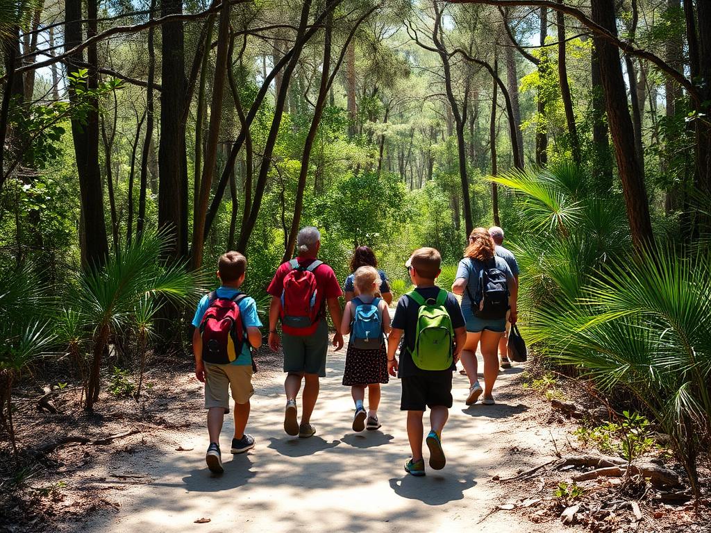 Hiking the Trails